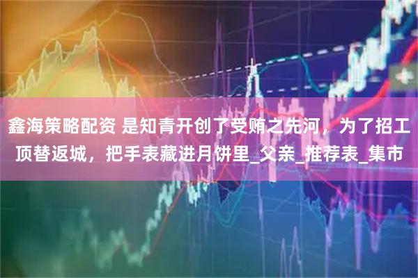 鑫海策略配资 是知青开创了受贿之先河，为了招工顶替返城，把手表藏进月饼里_父亲_推荐表_集市